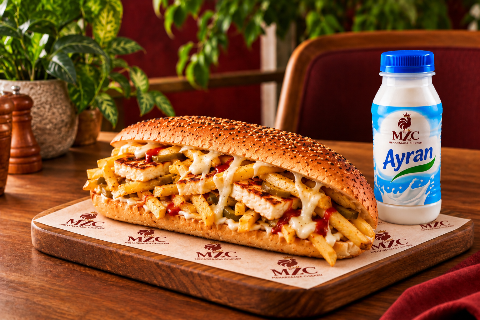 Helimli Kasarli Patso Sandwich