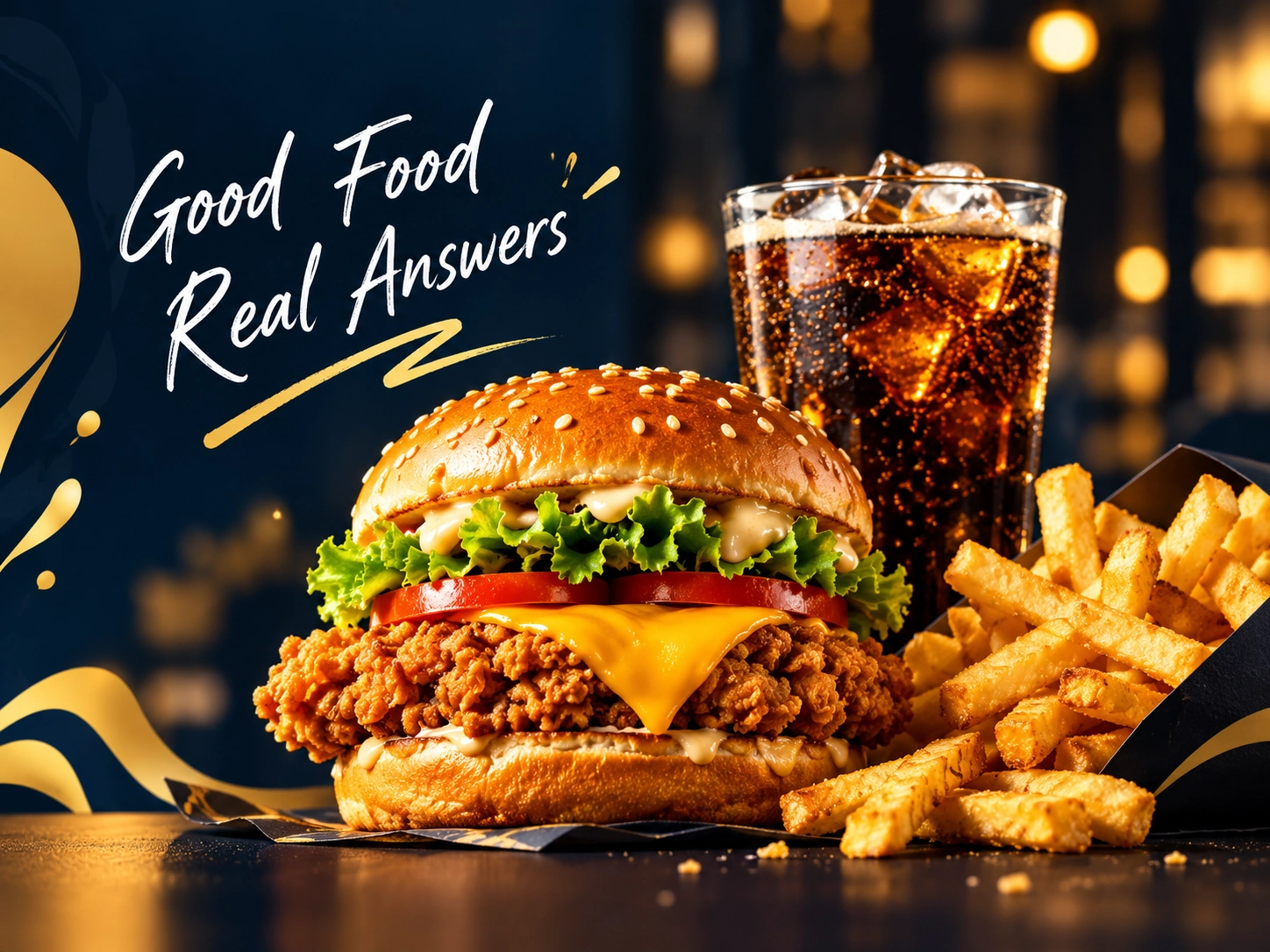 Good food, real answers