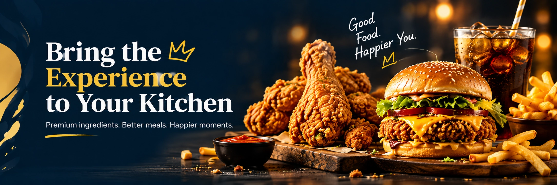Bring the restaurant experience to your kitchen