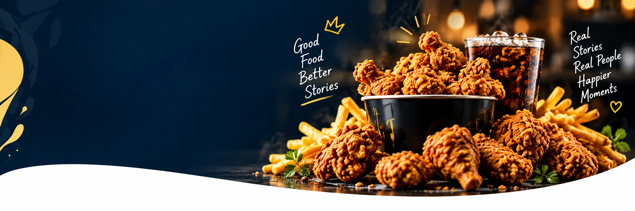 Chicken, fries and good food stories