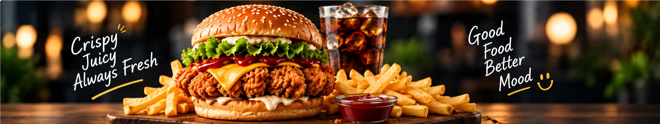 Fresh restaurant food
