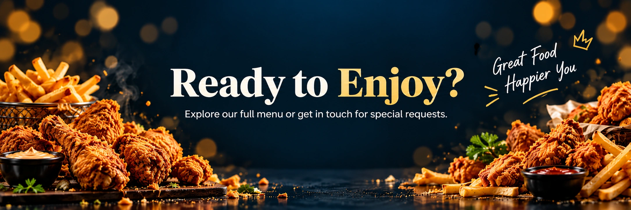 Closing banner